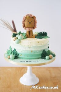Lion Buttercream Cake Lion Buttercream Cake