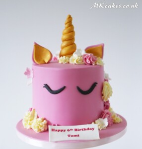 Pink Unicorn Birthday Cake MK Cakes | One-of-a-kind cakes for every occasion