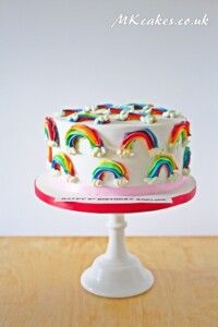 Full of Rainbows Birthday Cake MK Cakes | One-of-a-kind cakes for every occasion