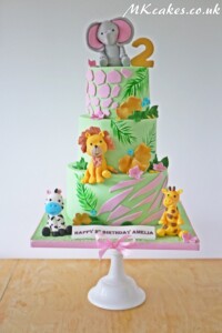Jungle Birthday Cake MK Cakes | One-of-a-kind cakes for every occasion