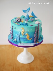 Under the Sea Birthday Cake MK Cakes | One-of-a-kind cakes for every occasion