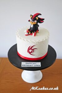 Shadow the Hedgehog Cake Shadow the Hedgehog Cake
