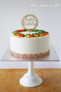 Rainbow Birthday Cake Rainbow Birthday Cake