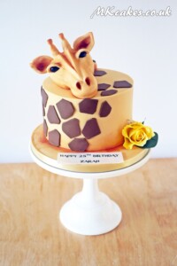 Giraffe Birthday Cake Giraffe Birthday Cake