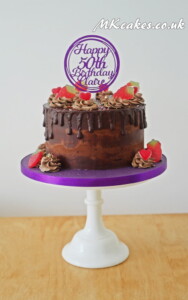 Chocolate Haribo Dripping Birthday Cake Chocolate Haribo Dripping Birthday Cake