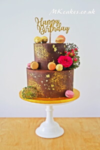 Chocolate & Gold Cake Chocolate & Gold Cake