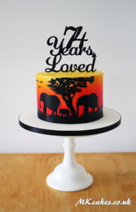 Sunset cake Sunset cake