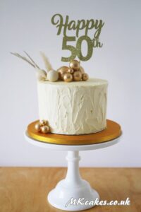 Gold and Cream Cake Gold and Cream Cake