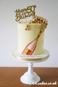 Pink Champage Cake Pink Champage Cake