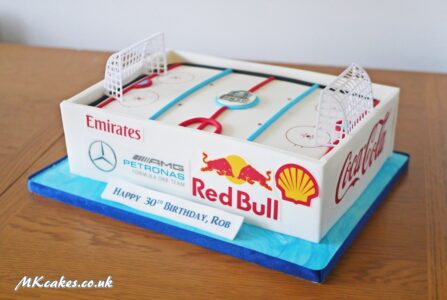 MK Lightning Ice Rink Cake MK Lightning Ice Rink Cake