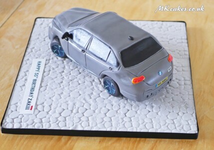 BMW Car Shaped Birthday Cake MK Cakes | One-of-a-kind cakes for every occasion