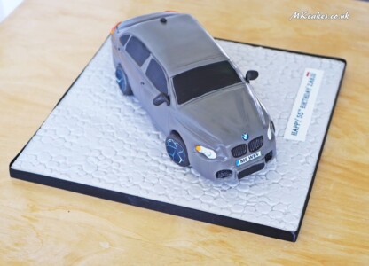 BMW Car Shaped Birthday Cake MK Cakes | One-of-a-kind cakes for every occasion
