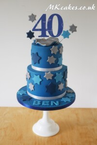 Blue Stars Cae MK Cakes | One-of-a-kind cakes for every occasion