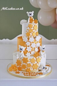 Teddies Christening cake Teddies Christening cake